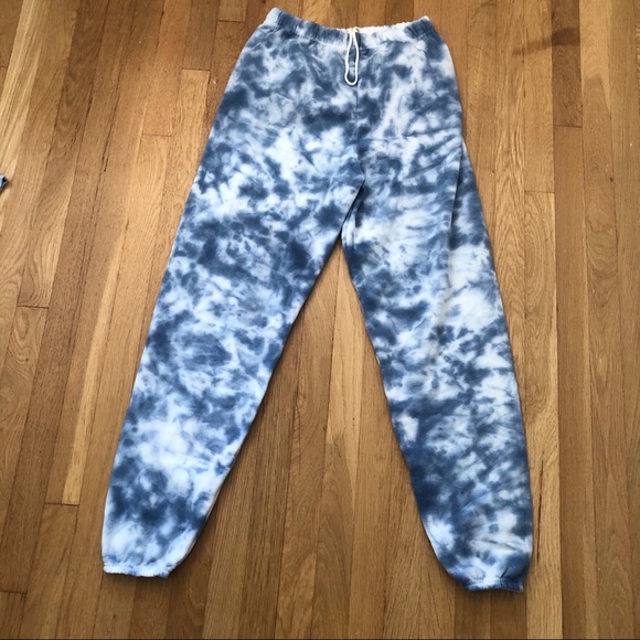 Tie Dye Sweatsuit | Indigo Quarter Zip - Picture 4 of 8